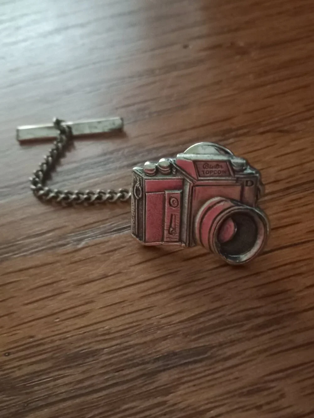 Mini Topcon Camera Tie Clip